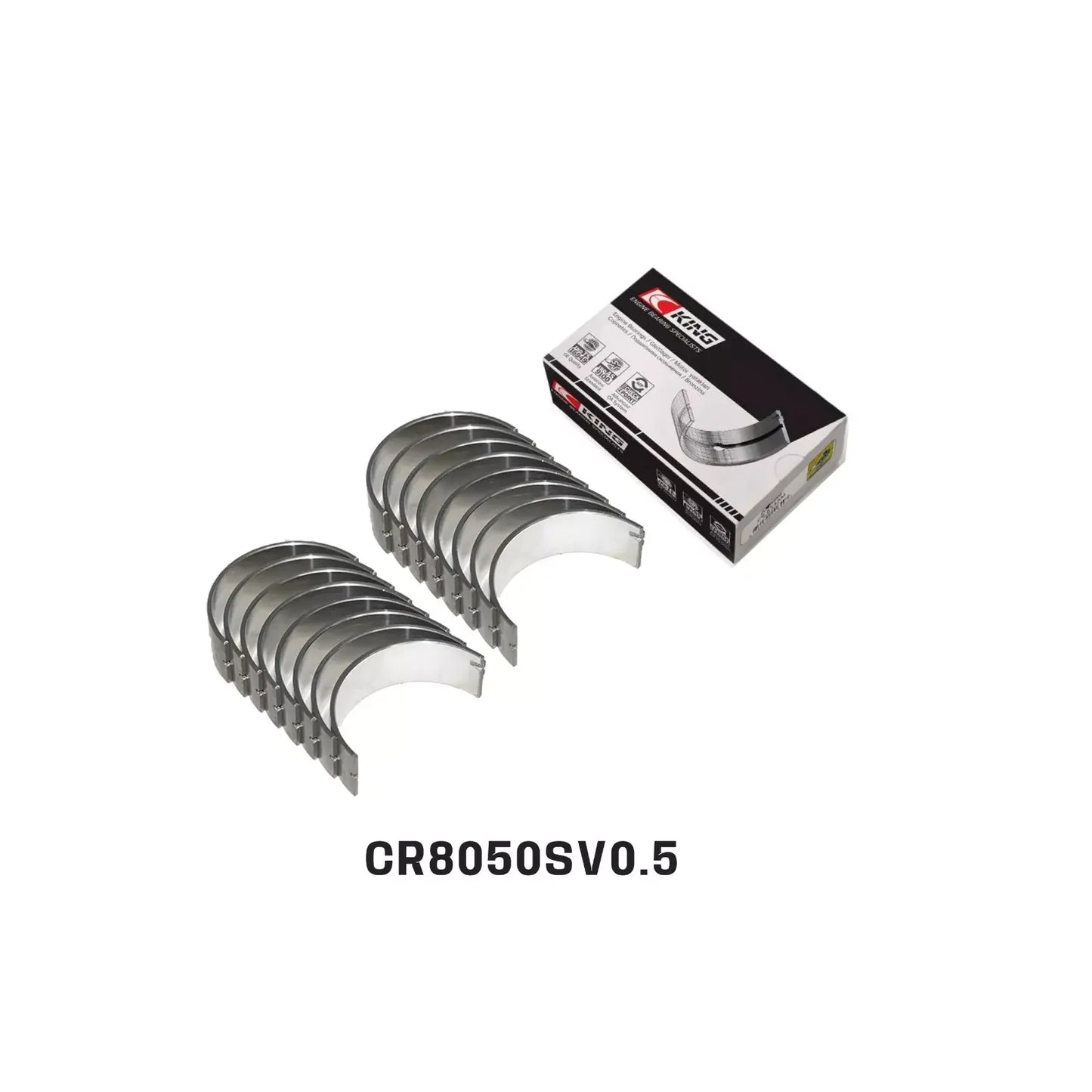 CR8050SV0.5 KING Conrod Bearing Set for BMW N63B44 4.4L Gas
