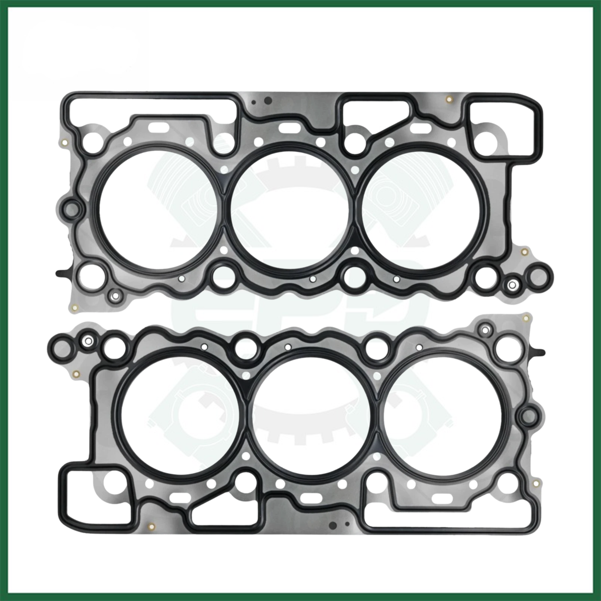 HEAD GASKETS x2 FITS LAND ROVER DISCOVERY 276DT TDV6 2.7L DIESEL ENGINE - ELRING 208.180