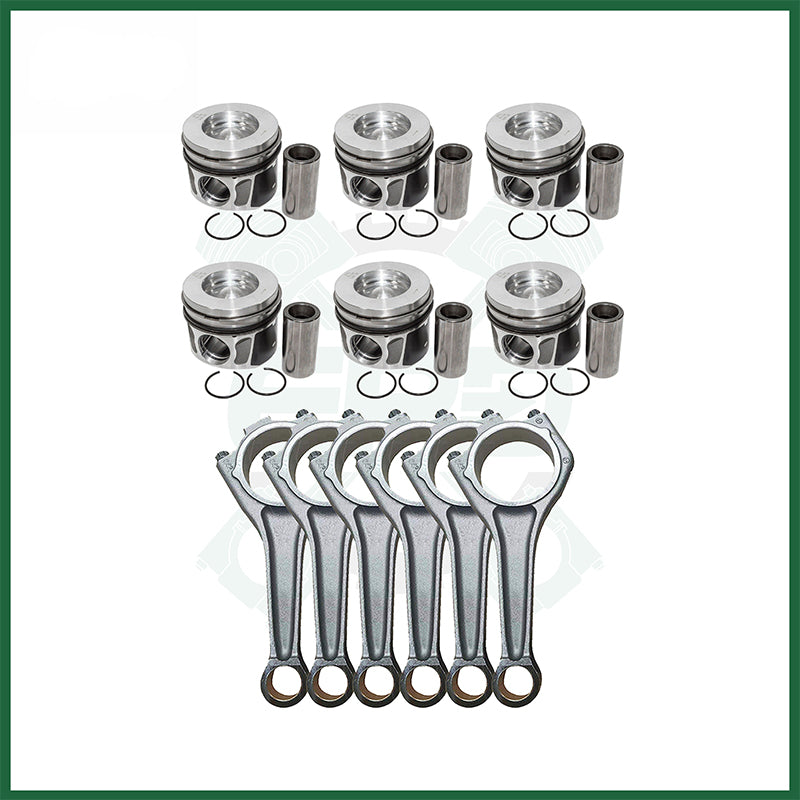 Piston & Conrod Set for Land Rover 306DT 3.0 Diesel Engine