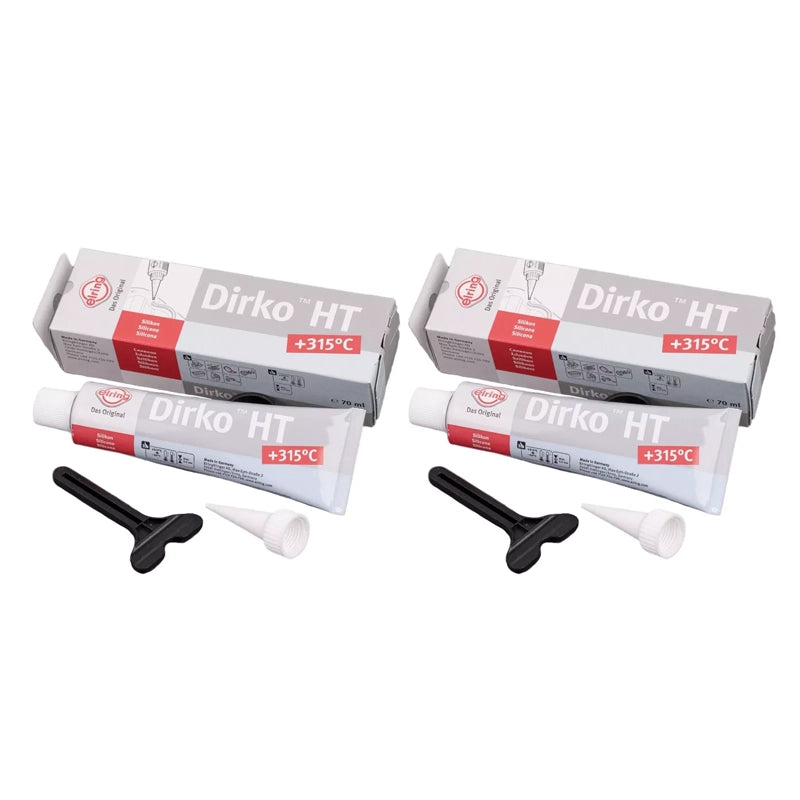Elring Dirko HT Sealant 70ml - High Temp Silicone (2 Pieces)
