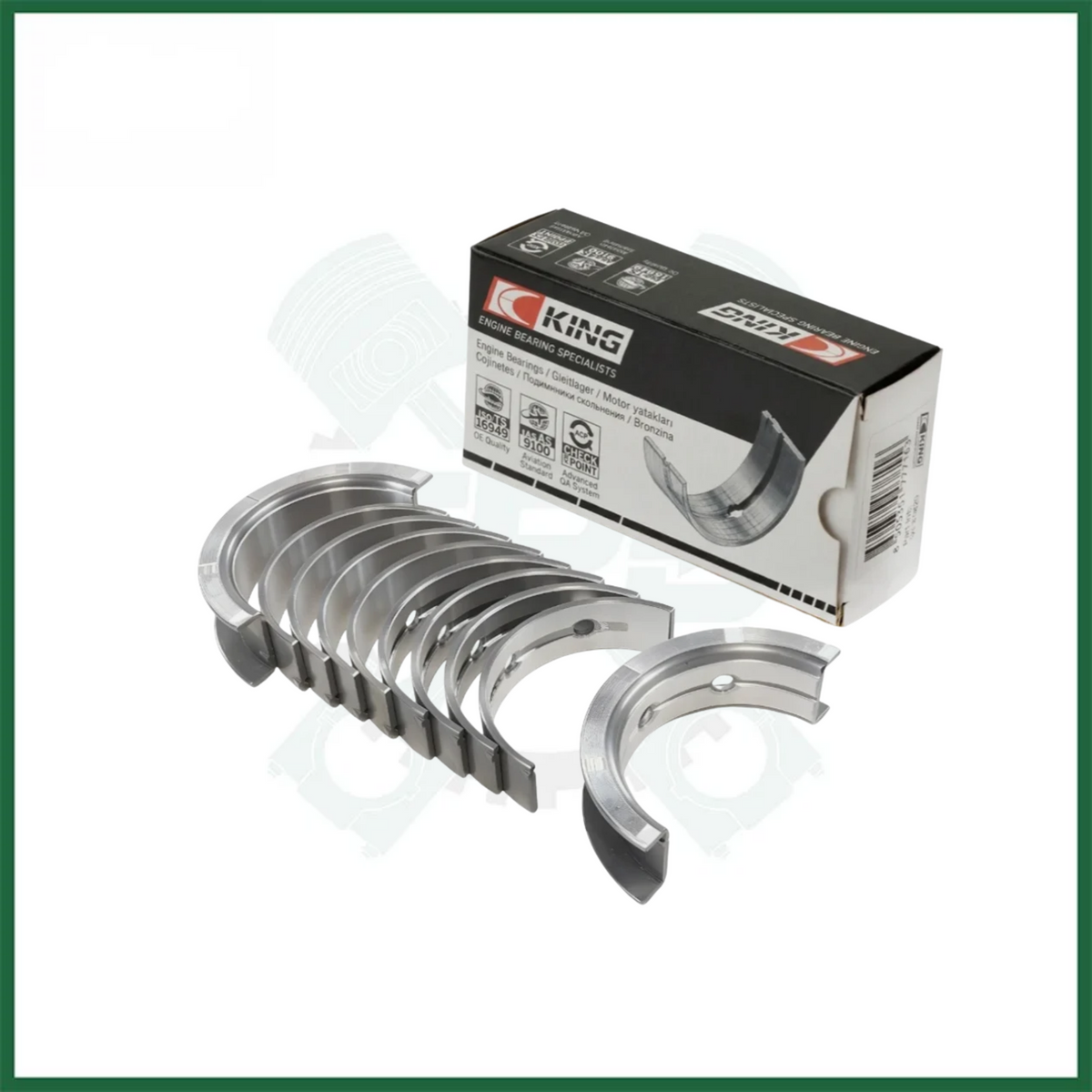 LAND ROVER JAGUAR 3.0 306DT TDV6 MAIN & ROD BEARING SET STD + GEN 2 PISTON x1