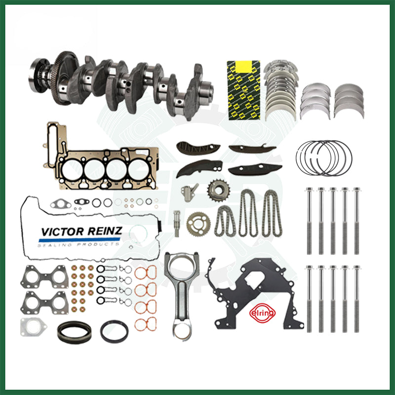 Crankshaft with Engine Rebuild Kit For BMW N47D20 2.0 Diesel