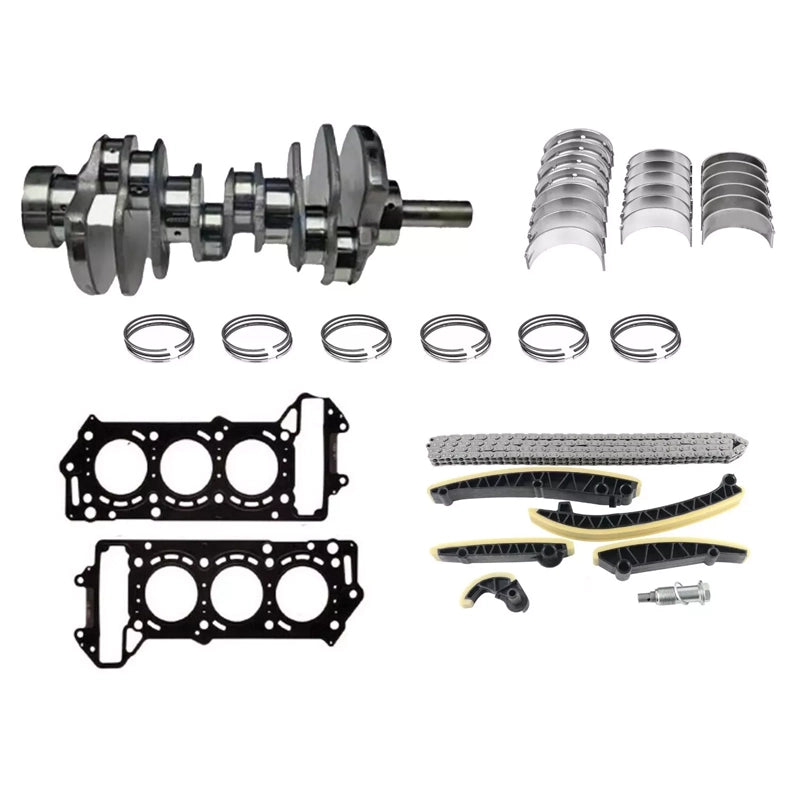 Mercedes-Benz ML350 OM642 Crankshaft with Engine Rebuild Kit