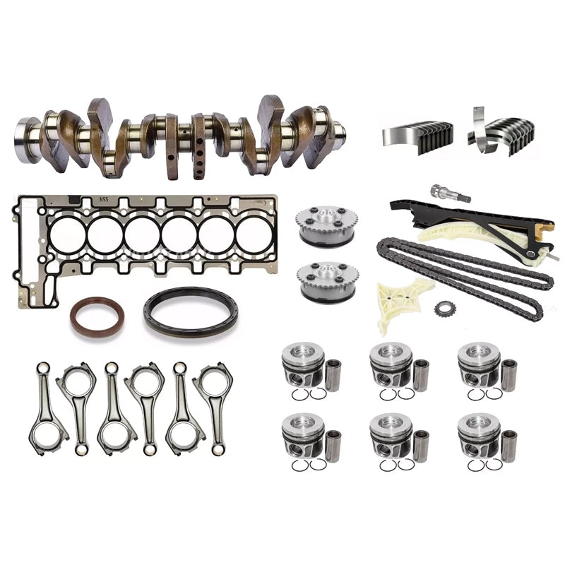 BMW N55B30 3.0L Engine Rebuild Kit, Crankshaft, Gaskets
