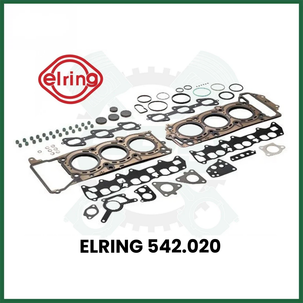 MERCEDES-BENZ ELRING CYLINDER HEAD SET FITS SPRINTER V6 OM642 3.0L CDI - ELRING 542.020