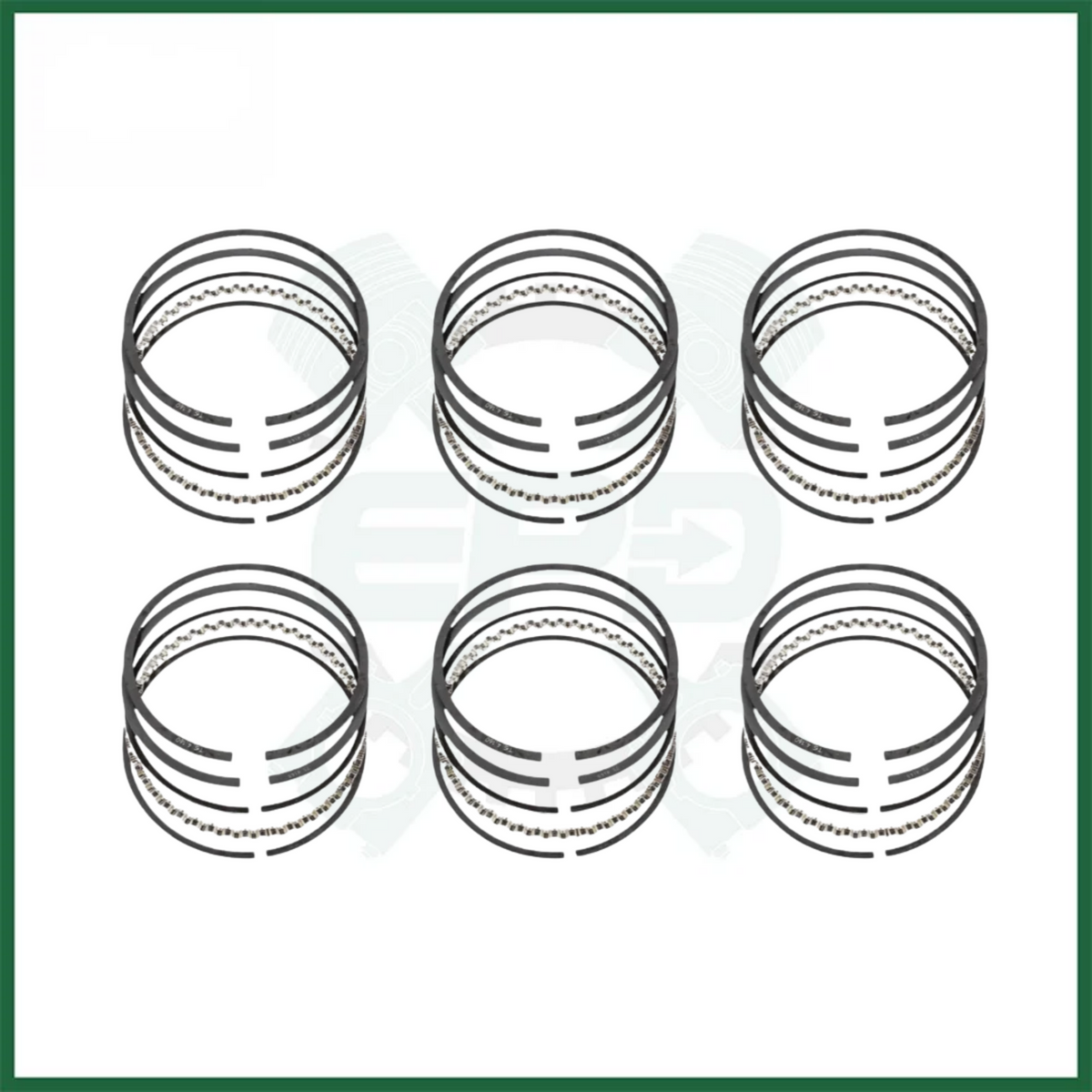 JAGUAR LAND ROVER PISTON RINGS x4 STD FITS 204PT 2.0L PETROL ENGINE MAHLE 013 RS 10101 0N0