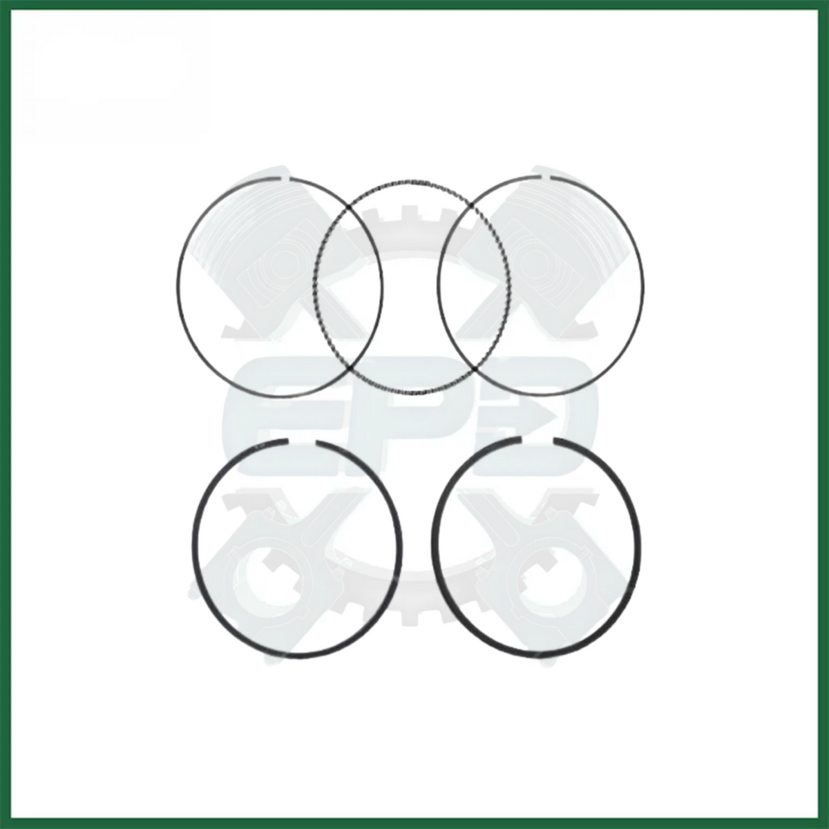 BMW N54 PISTON RINGS SET X6 FITS 3.0L PETROL ENGINE NE-(120007003800)