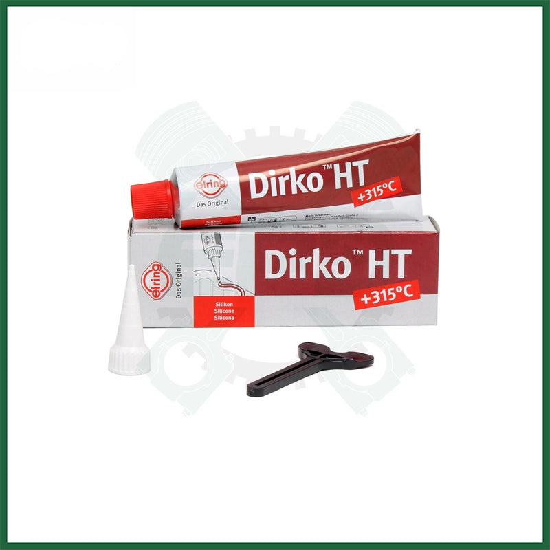 Elring Dirko HT 705.708 Gasket Sealant 70ml Red 315 Degree Silicone Engine