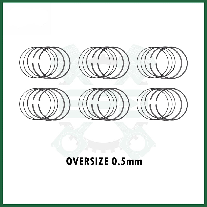 Land Rover Jaguar 3.0 TDV6 306DT Gen 1 Piston Rings Set 0.50mm Oversize Diesel Engine