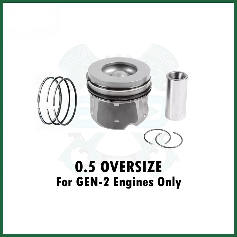 and Rover Jaguar 3.0 TDV6 Gen 2 306DT Piston With Rings x1 Diesel Engine