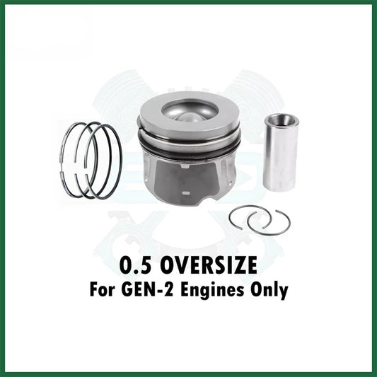 and Rover Jaguar 3.0 TDV6 Gen 2 306DT Piston With Rings x1 Diesel Engine