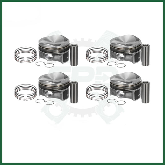 Audi VW EA888 1.8L TFSI Petrol Piston with Rings Set x4 STD A3 A4 Passat CDH BZB CDA