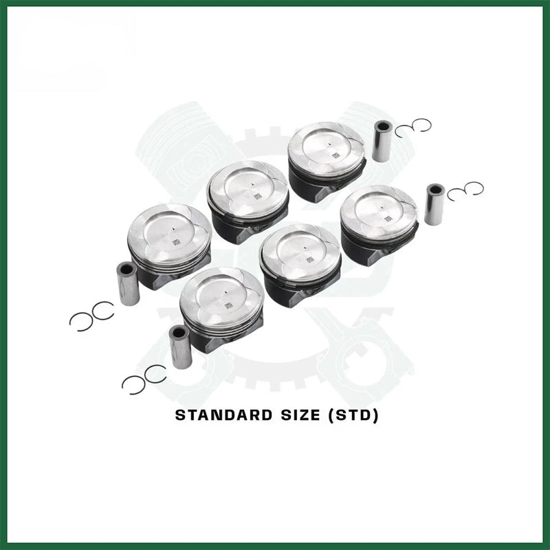 Mercedes-Benz M276 3.5L Petrol Pistons with Rings Set x6 STD CLK350 CLS350 E350