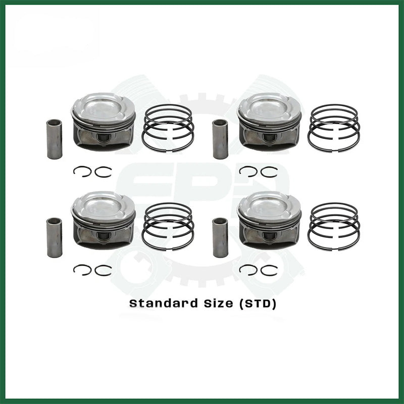 Mercedes-Benz M270 2.0L Turbo Petrol Piston with Rings Set x4 STD A200 CLA GLA