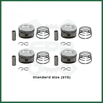 Mercedes-Benz M270 2.0L Turbo Petrol Piston with Rings Set x4 STD A200 CLA GLA