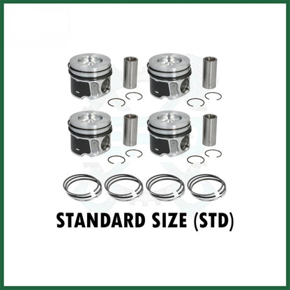 Land Rover Range Rover 4.4L SDV8 448DT Diesel Pistons with Ring x4 STD