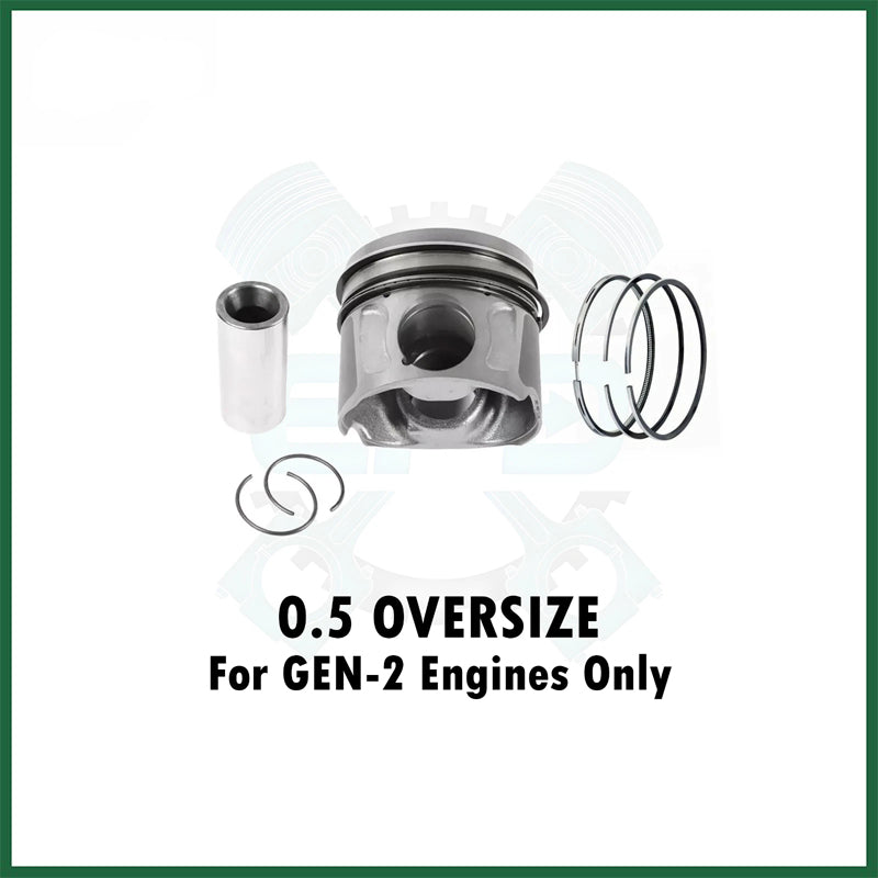 and Rover Jaguar 3.0 TDV6 Gen 2 306DT Piston With Rings x1 Diesel Engine