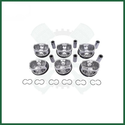 x6 STD Pistons with Rings Land Rover Jaguar 3.0 AJ126 306PS Petrol Engine Set