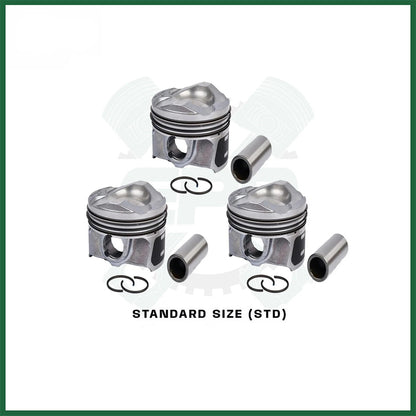Ford M1DA 1.0 EcoBoost Piston with Rings Set x3 STD B-Max C-Max Petrol Engine