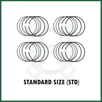 Piston Rings Set for BMW X1, X3, X5 2.0 N47 Diesel Engine