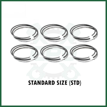 Mercedes-Benz OM642 3.0L Diesel Engine Piston Rings Set x6 STD