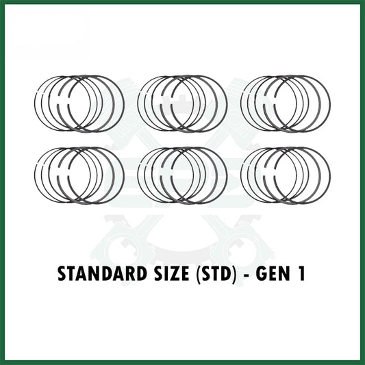 Land Rover Jaguar 3.0 TDV6 306DT Gen 1 Piston Rings Set STD Diesel Engine
