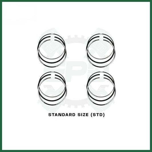 Land Rover Jaguar 2.0L Diesel Engine Piston Rings Set x4 STD Fits 204DTD AJ200D