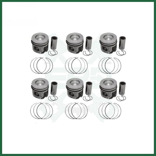 Land Rover Range Rover Jaguar 276DT TDV6 2.7L Diesel Piston with Rings Set x6 STD