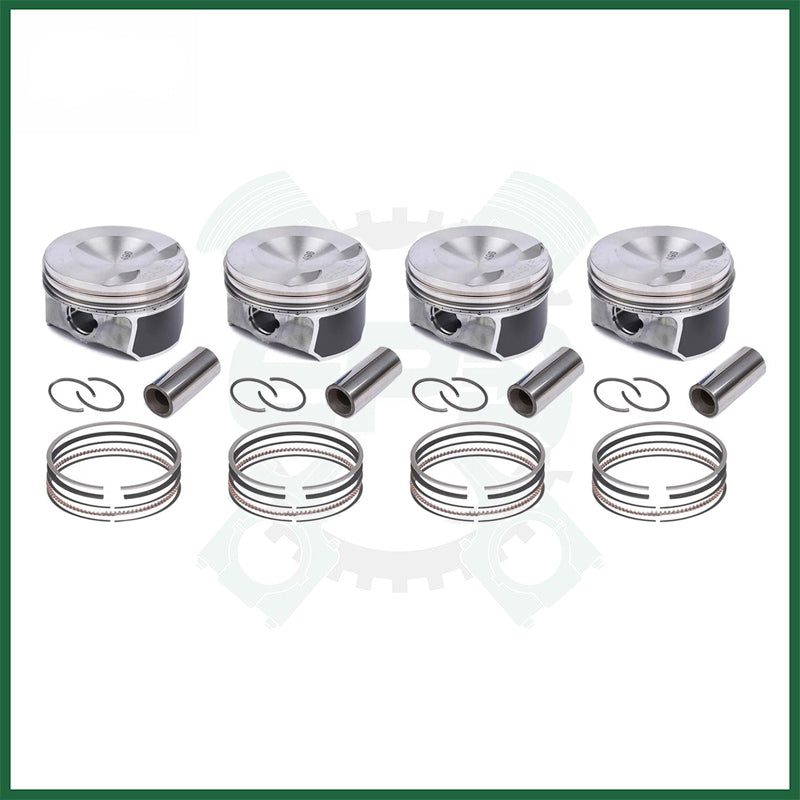 Audi VW EA888 2.0L TFSI Petrol Engine Pistons with Rings Set x4 STD A4 A5