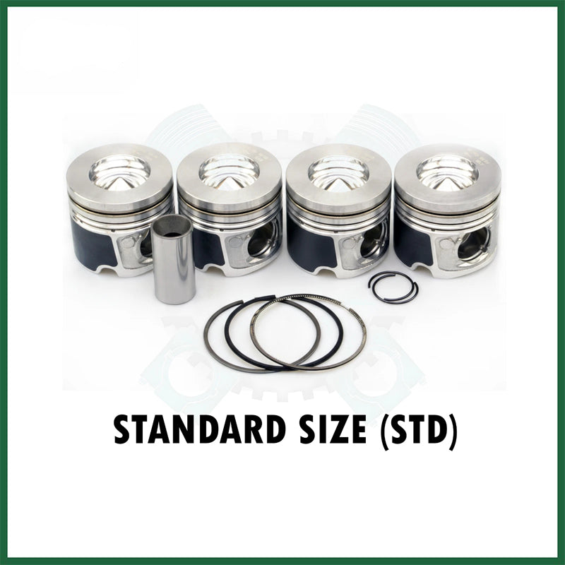x4 BMW N47 2.0 Diesel Engine Pistons with Rings STD 3 5 Series Touring 6 Convertible
