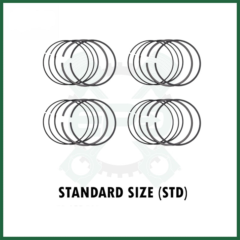 BMW N47D20A 2.0L Diesel Engine Piston Rings Set x4 STD Fits X1 X3 X5 320d 325d 420d