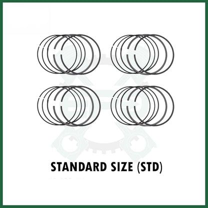 BMW N47D20A 2.0L Diesel Engine Piston Rings Set x4 STD Fits X1 X3 X5 320d 325d 420d