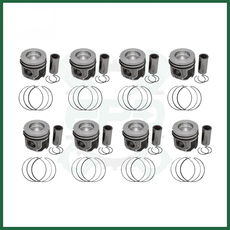 Land Rover Range Rover 4.4L SDV8 448DT Diesel Pistons with Rings Set x8 STD