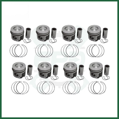 Land Rover Range Rover 4.4L SDV8 448DT Diesel Pistons with Rings Set x8 STD