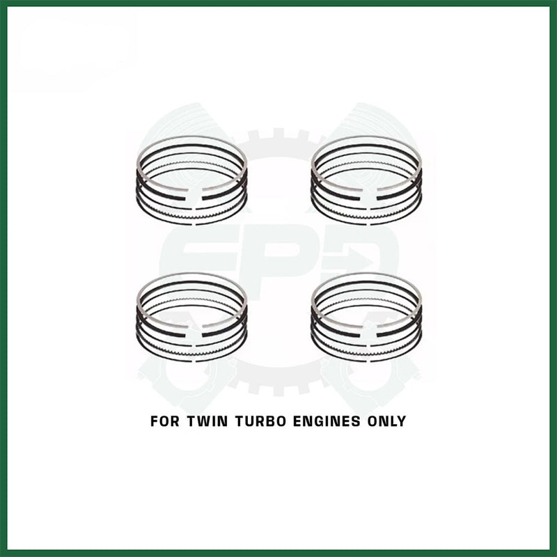 Land Rover Jaguar 2.0L Twin Turbo Diesel Piston Rings Set x4 STD Fits 204DTA AJ200