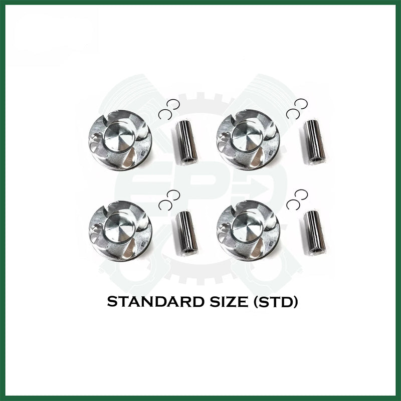 Land Rover Jaguar Range Rover PT204 Piston with Rings Set x4 STD 2.0L Petrol