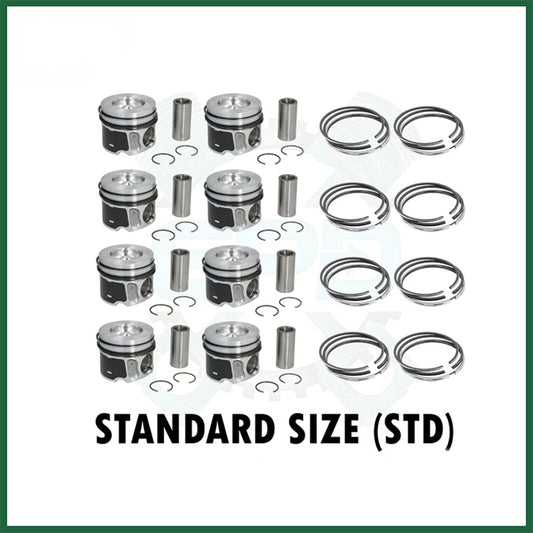 Land Rover Range Rover 4.4L SDV8 448DT Diesel Pistons with Rings Set x8 STD