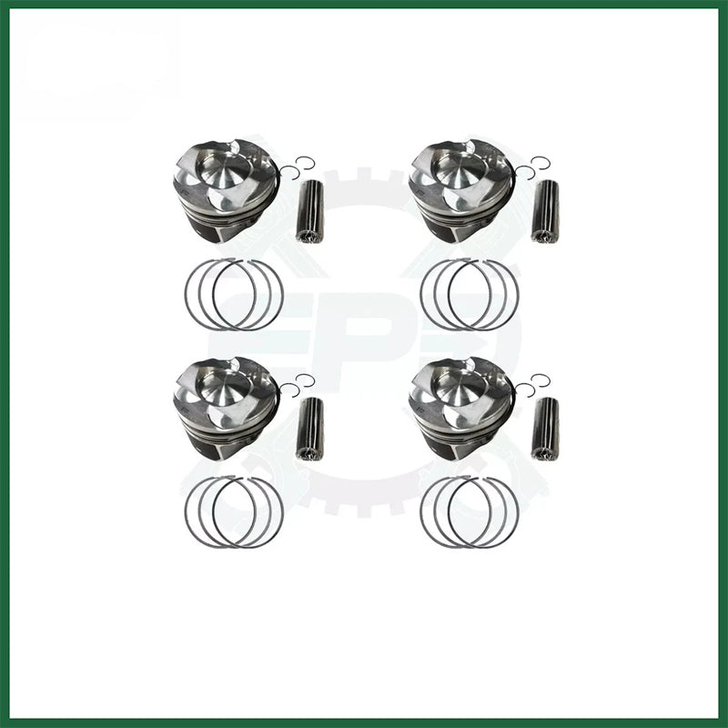Land Rover Jaguar Range Rover PT204 Piston with Rings Set x4 STD 2.0L Petrol