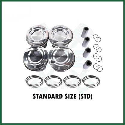 Mercedes-Benz M270 1.6L Petrol Piston with Rings Set x4 STD A180 A200 B200 CLA200