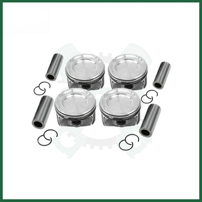 Mercedes-Benz M274 2.0T Turbo Engine Pistons with Rings Set x4 STD for C300 E200 E300