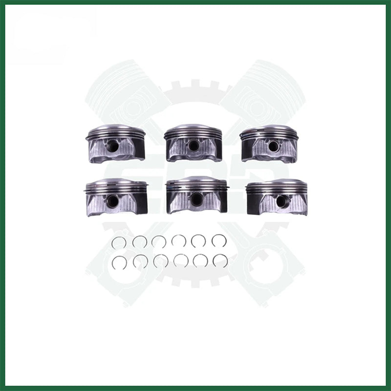 Mercedes-Benz M276 3.0T Turbo Piston with Rings Set x6 STD W205 W212 X166 C43 Engine