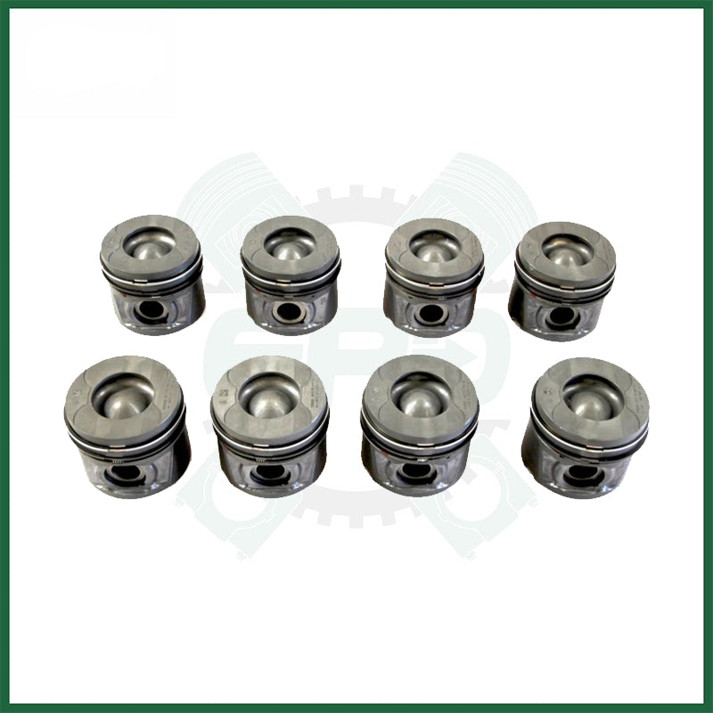 Land Rover Range Rover 4.4L SDV8 448DT Diesel Pistons with Rings Set x8 STD