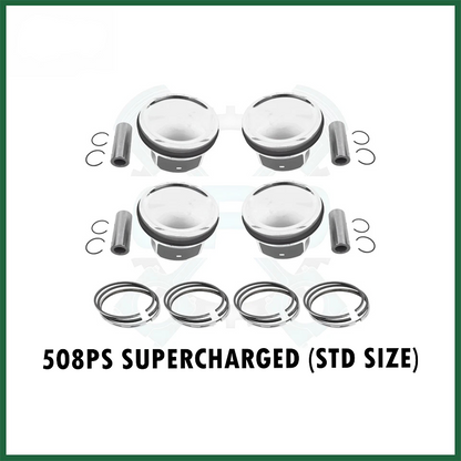 Land Rover Jaguar 5.0 V8 AJ133 508PS Piston With Rings x4 STD Petrol Engine