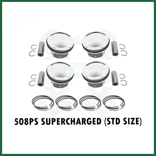 Land Rover Jaguar 5.0 AJ133 508PS Piston With Rings Set x4 STD V8 Petrol Engine