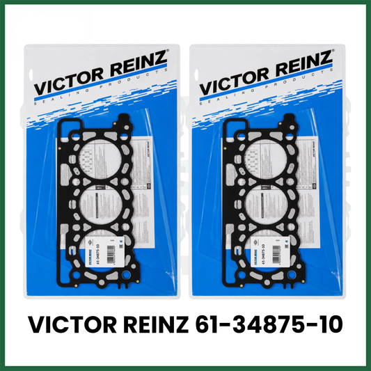 HEAD GASKETS x2 FITS 276DT TDV6 LAND ROVER 2.7L DIESEL ENGINE - VICTOR REINZ 61-34875-10