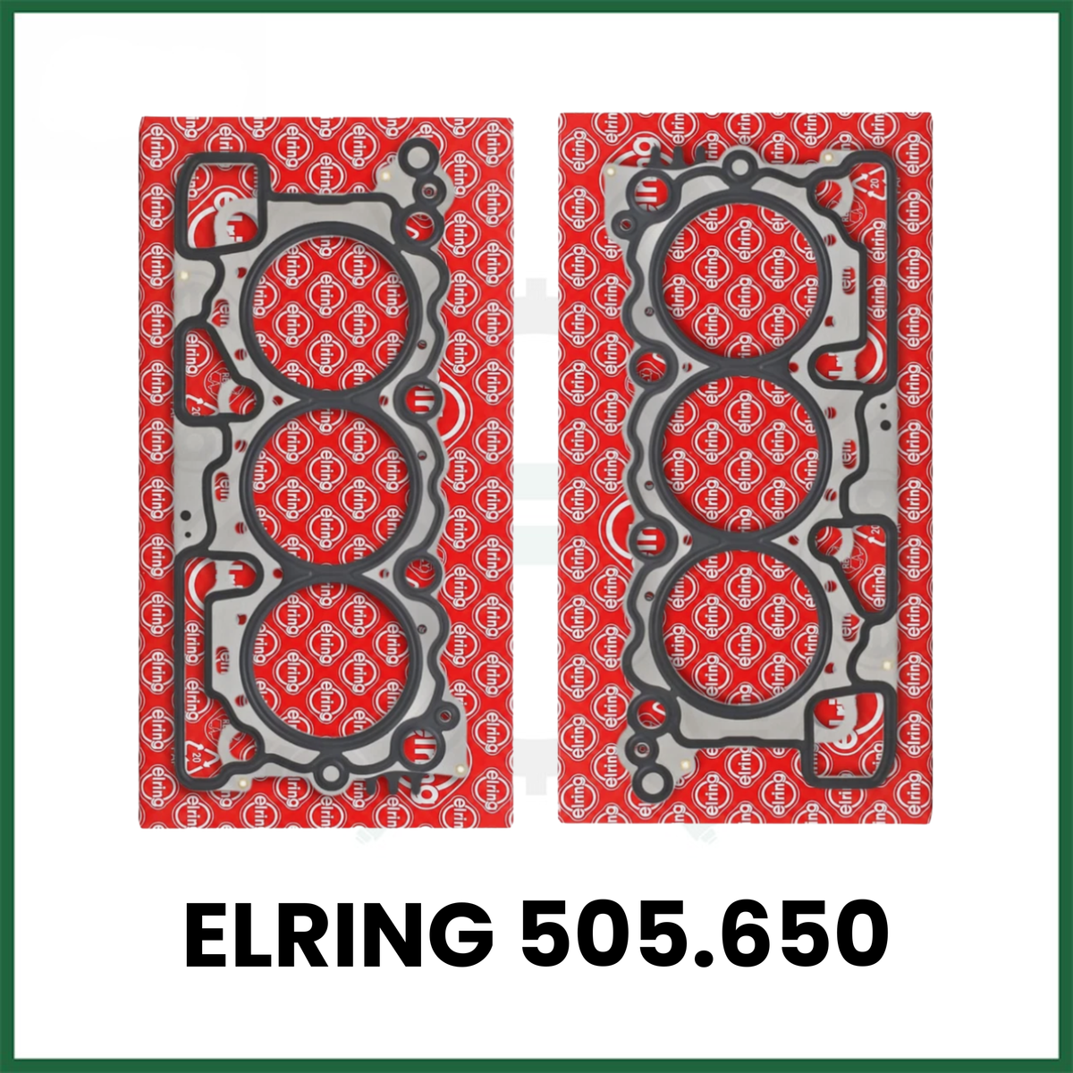 ELRING 505.650 x2 HEAD GASKETS FITS LAND ROVER 2.7L 276DT TDV6 DIESEL ENGINE