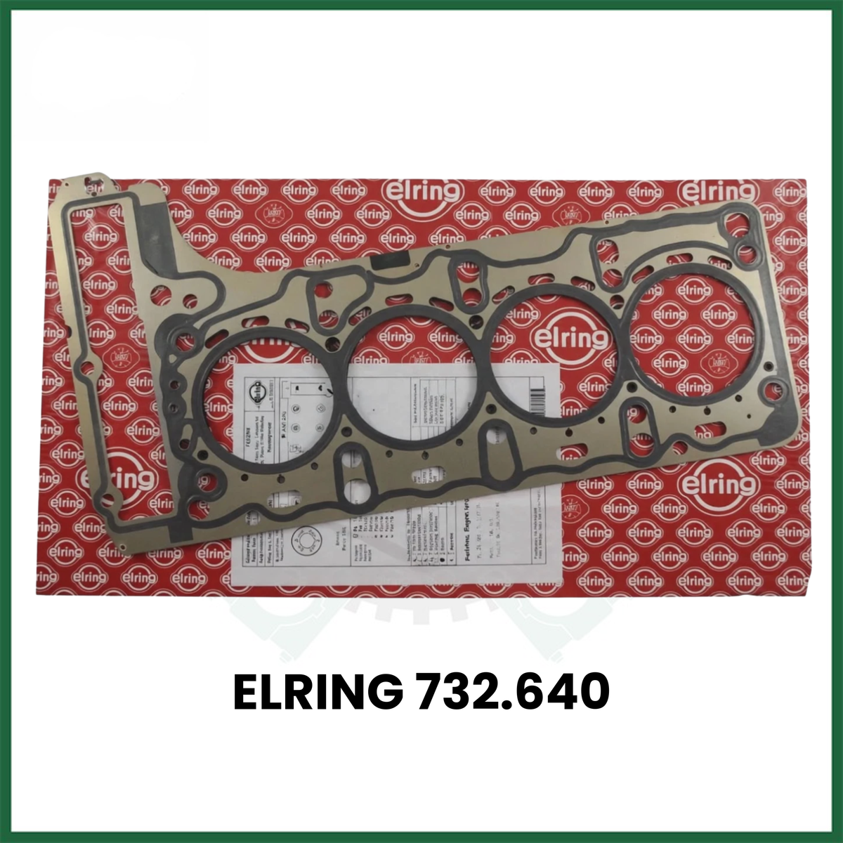 HEAD GASKET FOR MERCEDES BENZ OM651 2.2L CDI DIESEL ENGINE - ELRING 732.640