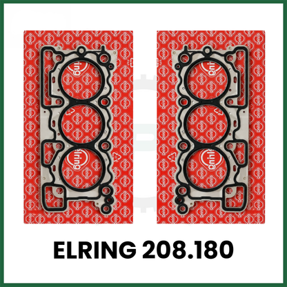 HEAD GASKETS x2 FITS LAND ROVER DISCOVERY 276DT TDV6 2.7L DIESEL ENGINE - ELRING 208.180