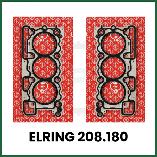 HEAD GASKETS x2 FITS LAND ROVER DISCOVERY 276DT TDV6 2.7L DIESEL ENGINE - ELRING 208.180