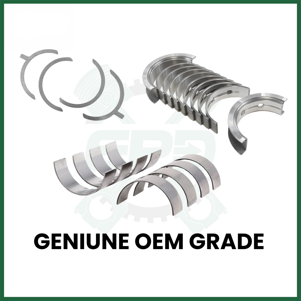 MERCEDES BENZ OM642 GENIUNE MAIN & CONROD BEARINGS SET + THRUST WASHERS FOR 3.0L V6 DIESEL ENGINE